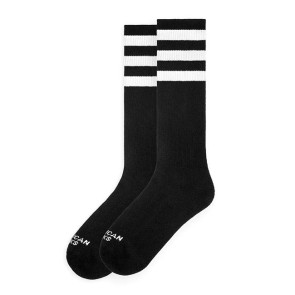 Chaussettes American Socks Back In Black - Knee High