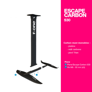 Foil F-One Escape HM Carbon 2024 - Mât carbone