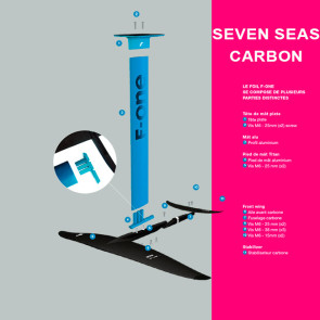 Foil F-One Seven Seas Carbon 2024 - Mât aluminium
